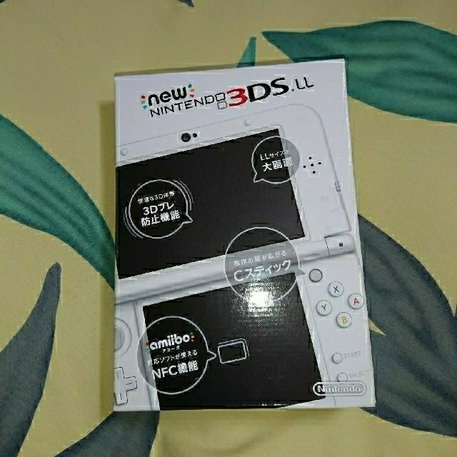 new NINTENDO 3DS LL パールホワイト