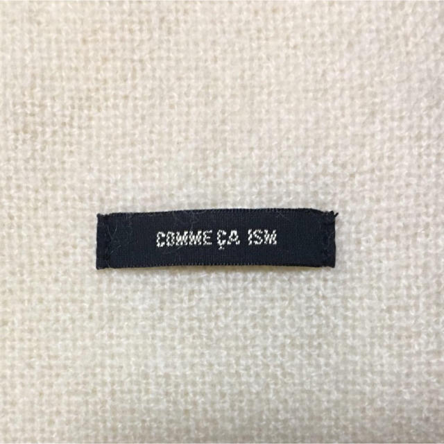 COMME CA ISM(コムサイズム)のCOMME CA ISM カシミアマフラー 新品未使用品！ レディースのファッション小物(マフラー/ショール)の商品写真