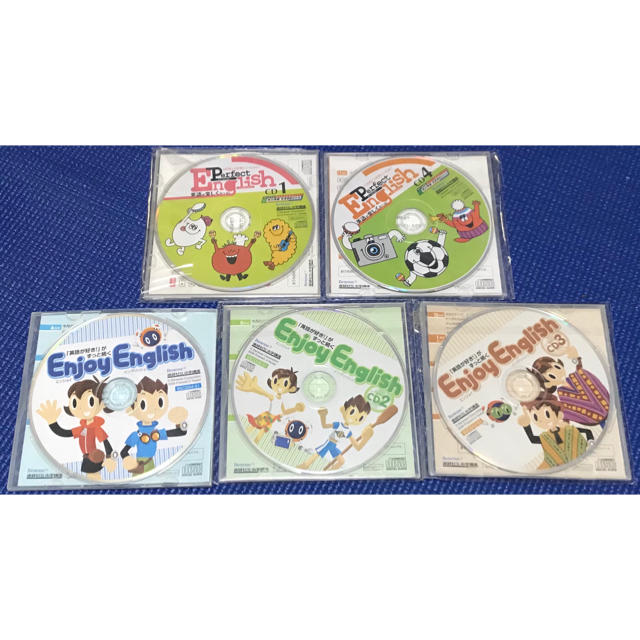進研ゼミ小学講座 CD 5枚 エンタメ/ホビーのCD(キッズ/ファミリー)の商品写真