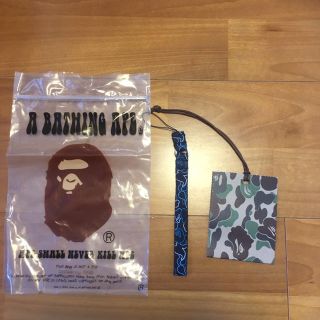 アベイシングエイプ(A BATHING APE)のエイプ 携帯ストラップ アクセサリー(ストラップ/イヤホンジャック)