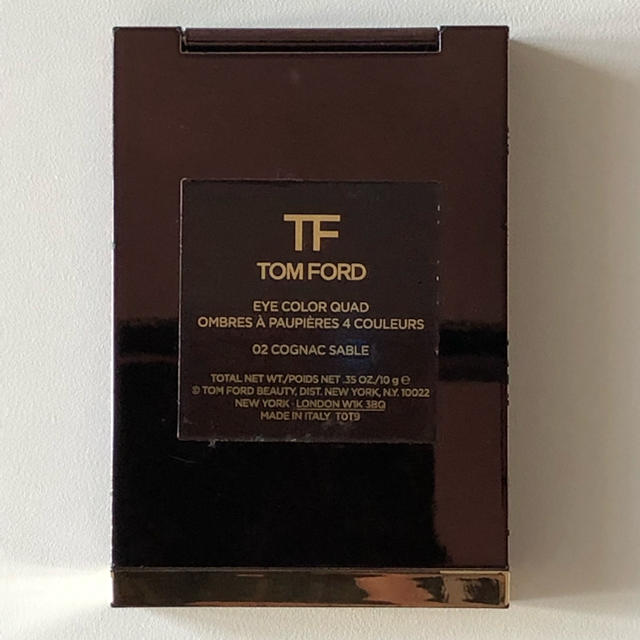 TOM FORD アイカラー02番《コニャックセーブル》