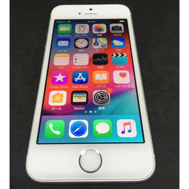 iPhone SE Silver 16 GB docomo