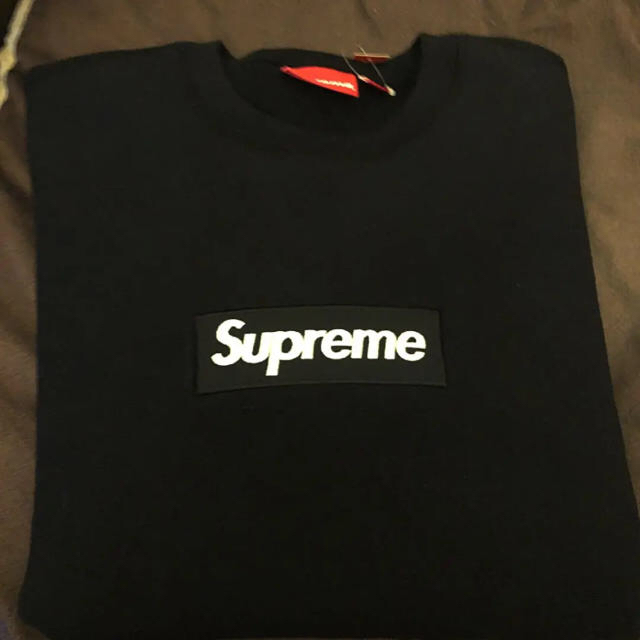 supreme box logo crewneck Lsize 最終値下げスウェット