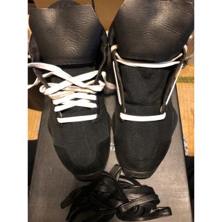 リックオウエンス(Rick Owens)のアディダス × リックオウエンス ランナー レザースニーカー  25.5cm(スニーカー)