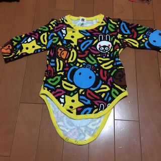 アベイシングエイプ(A BATHING APE)のア ベイシング エイプ サイズ80 ロンパース(ロンパース)