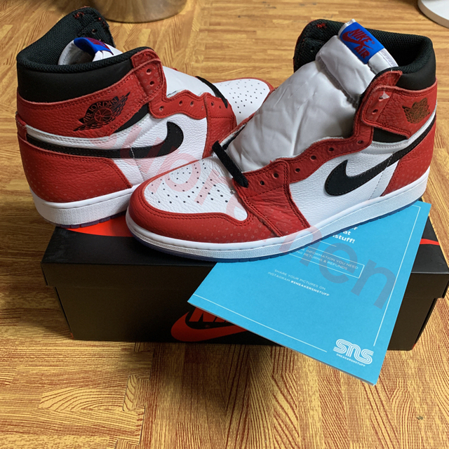 NIKE(ナイキ)のhgn様専用 水曜まで jordan 1 Chicago orgin story メンズの靴/シューズ(スニーカー)の商品写真