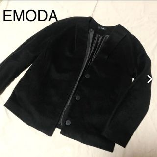 エモダ(EMODA)のEMODA コート ジャケット(ノーカラージャケット)