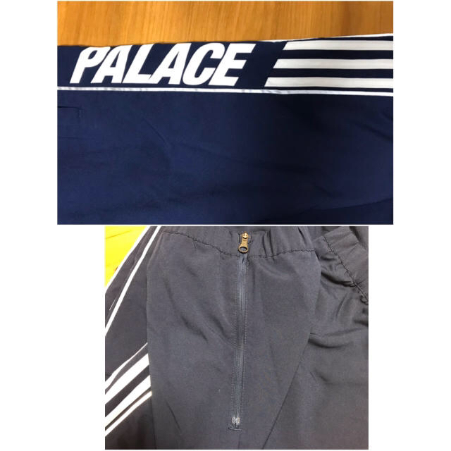 adidas(アディダス)のパレス PALACE ネイビー ジャージ ライン adidas メンズのパンツ(その他)の商品写真