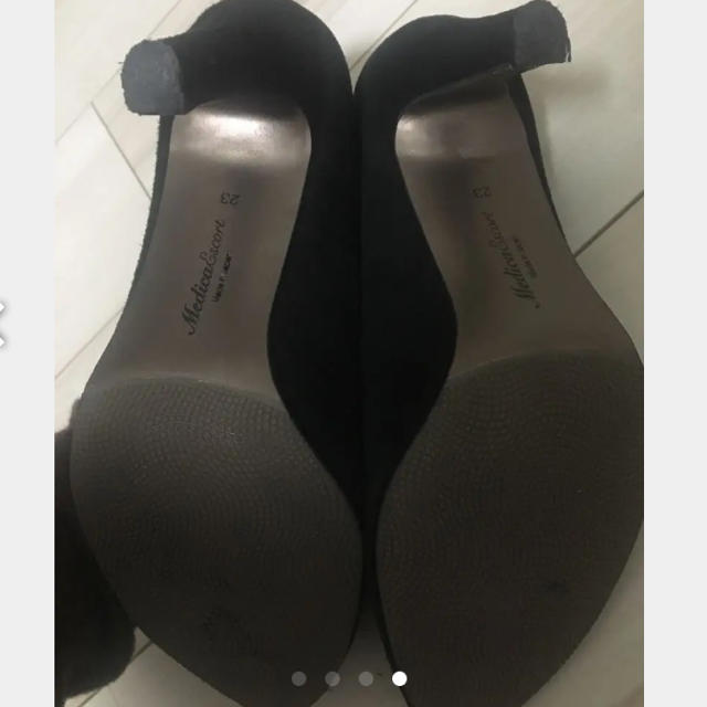 Odette e Odile(オデットエオディール)のスエード パンプス メディカエスコート レディースの靴/シューズ(ハイヒール/パンプス)の商品写真