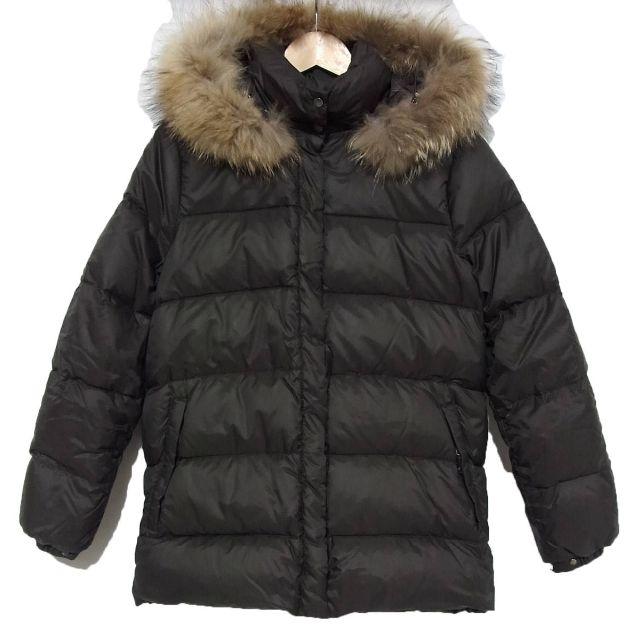 国内正規品　モンクレール ファー moncler ヴァレンティーヌ　ダウンコート