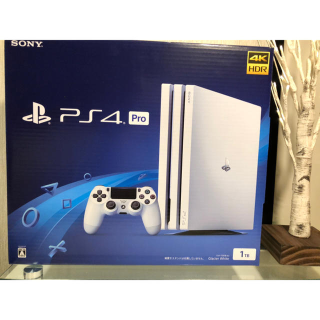 新品未開封 PS4 Pro 1TB CUH-7200B B02 ホワイトエンタメ/ホビー