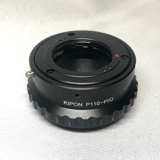 PENTAX(ペンタックス)のPENTAX 110 Qマウントアダプター KIPON P110-P/Q スマホ/家電/カメラのカメラ(ミラーレス一眼)の商品写真
