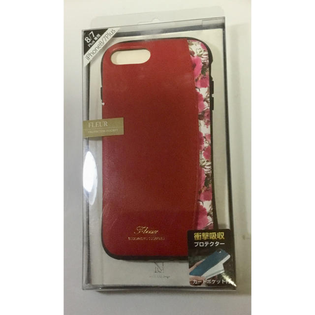 手帳ケース ブランド - iPhone 7プラス  / 8プラス  ケース   REDの通販 by のり5361's shop｜ラクマ