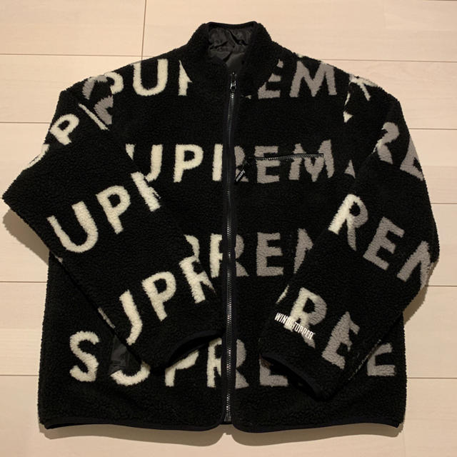 Supreme(シュプリーム)のSupreme Reversible Logo Fleece Jacket メンズのジャケット/アウター(ブルゾン)の商品写真