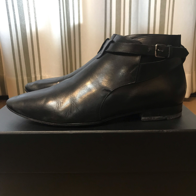 Saint Laurent(サンローラン)のSAINT LAURENT ジョッパー ブーツ 黒 42.5 中古 付属品有 メンズの靴/シューズ(ブーツ)の商品写真