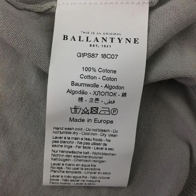 BALLANTYNE CASHMERE(バランタインカシミヤ)の【新品・未使用】バランタイン プルオーバー ニット メンズのトップス(ニット/セーター)の商品写真