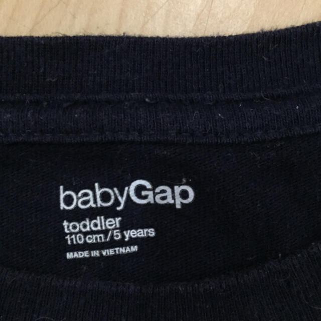 GAP Kids(ギャップキッズ)のgap ロンT110 キッズ/ベビー/マタニティのキッズ服女の子用(90cm~)(Tシャツ/カットソー)の商品写真