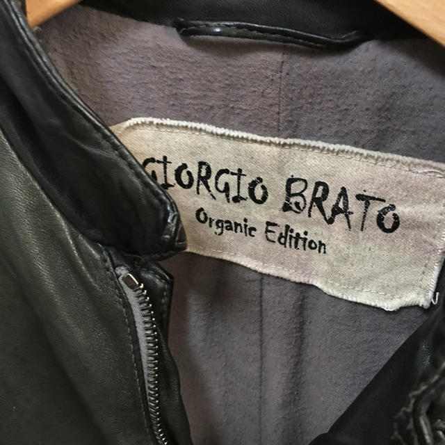 GIORGIO BRATO(ジョルジオブラット)のGIORGIO BRATO ジョルジオブラット メンズのジャケット/アウター(レザージャケット)の商品写真