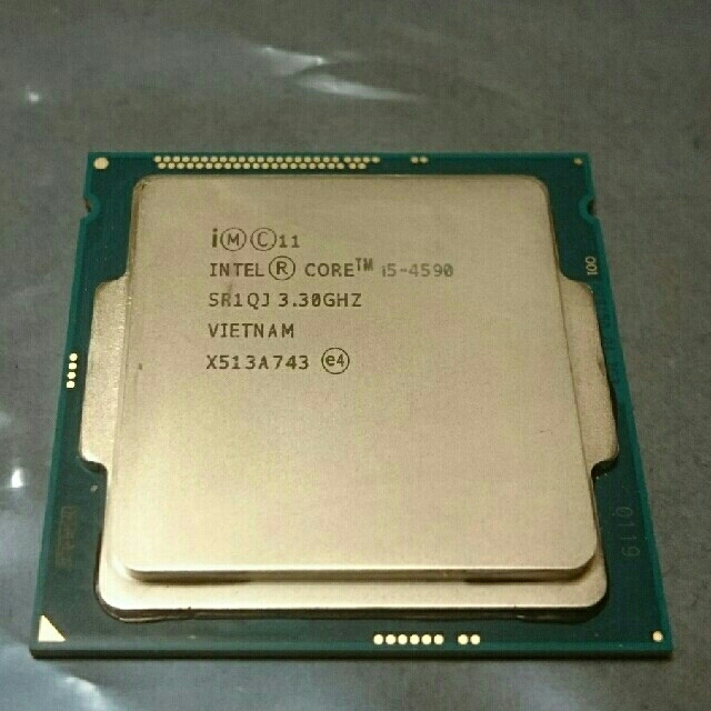 Intel Core i5-4590 3.3GHz 動作品