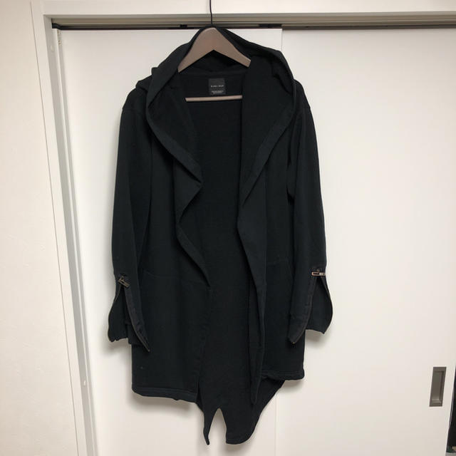 ZARA(ザラ)の袖ジップ付きロングパーカー メンズのトップス(パーカー)の商品写真