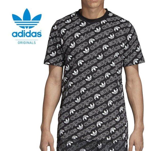 adidas(アディダス)のゆう様専用　トレフォイル Tシャツ  アディダス　総柄 メンズのトップス(Tシャツ/カットソー(半袖/袖なし))の商品写真