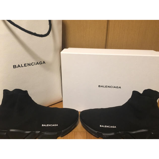 初売り】 Balenciaga - balenciaga スピードトレーナー 41 スニーカー