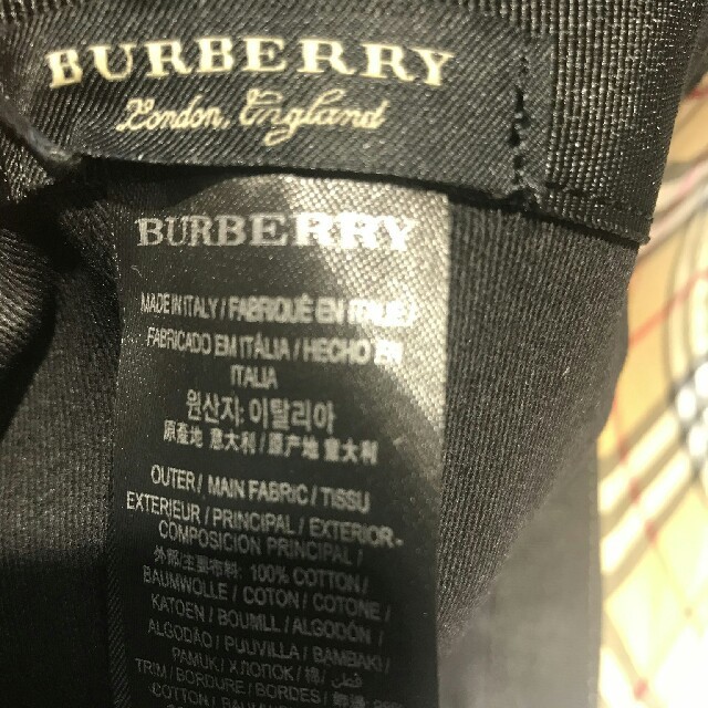 BURBERRY(バーバリー)のBURBERRY キャップ メンズの帽子(キャップ)の商品写真