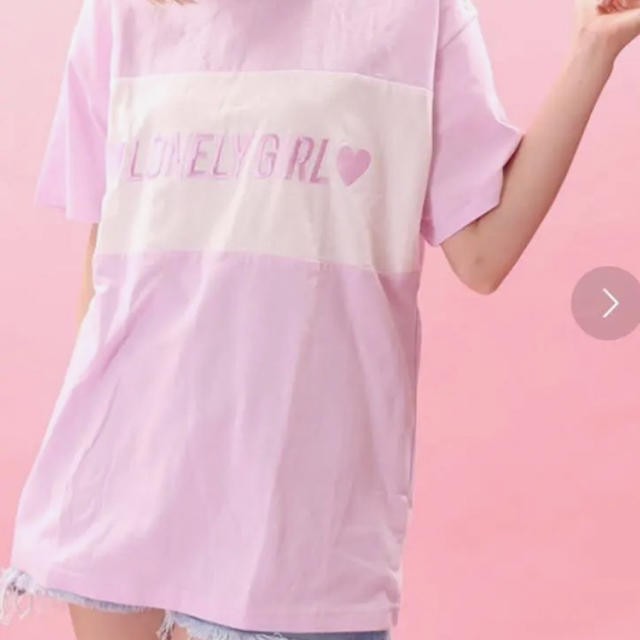 wc(ダブルシー)のWC LONELYGIRL切り替えカットソー レディースのトップス(Tシャツ(半袖/袖なし))の商品写真