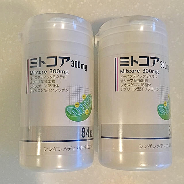 ミトコア300mg 未開封×2 食品/飲料/酒の健康食品(その他)の商品写真