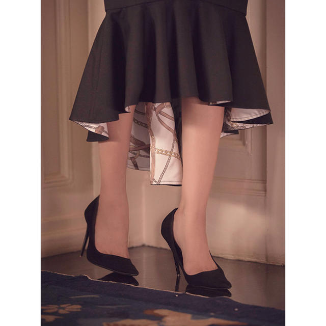 eimy istoire(エイミーイストワール)のchain patternドッキングマーメイドスカート レディースのスカート(ひざ丈スカート)の商品写真