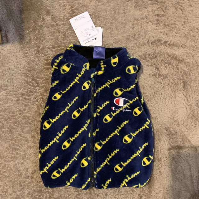 Champion(チャンピオン)のチャンピオン フリーススリーパー キッズ/ベビー/マタニティのキッズ服男の子用(90cm~)(パジャマ)の商品写真