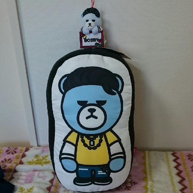iKON(アイコン)のikon krunk クッション マスコット BOBBY エンタメ/ホビーのCD(K-POP/アジア)の商品写真