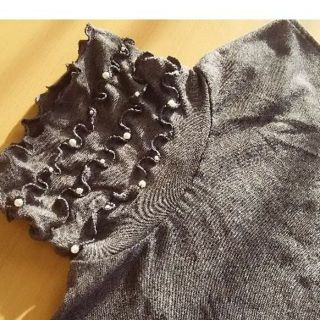ソニアリキエル ネックウォーマー つけ襟 ブラック