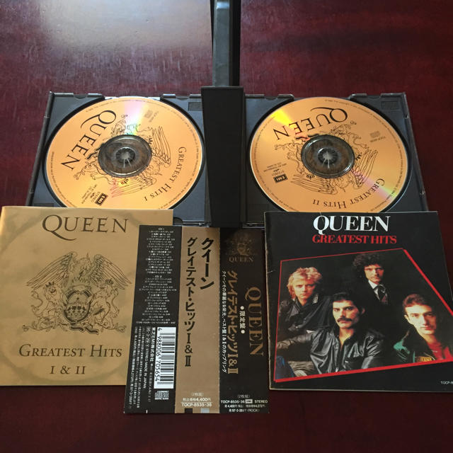 QUEEN クイーン グレイテストヒッツⅠ&Ⅱ 2枚組 CD