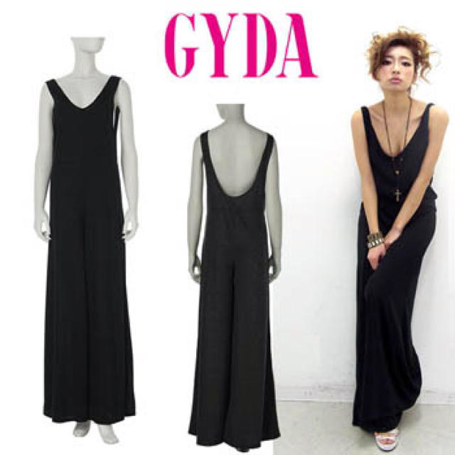 GYDA(ジェイダ)のGYDA☆バックオープンマキシ丈ワンピ レディースのワンピース(ロングワンピース/マキシワンピース)の商品写真