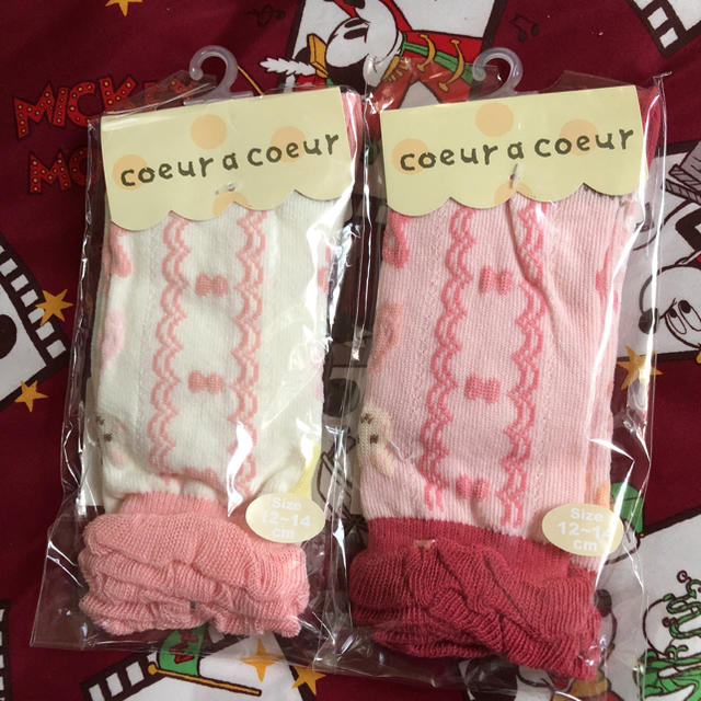 coeur a coeur(クーラクール)のレッグアイテム キッズ/ベビー/マタニティのこども用ファッション小物(レッグウォーマー)の商品写真