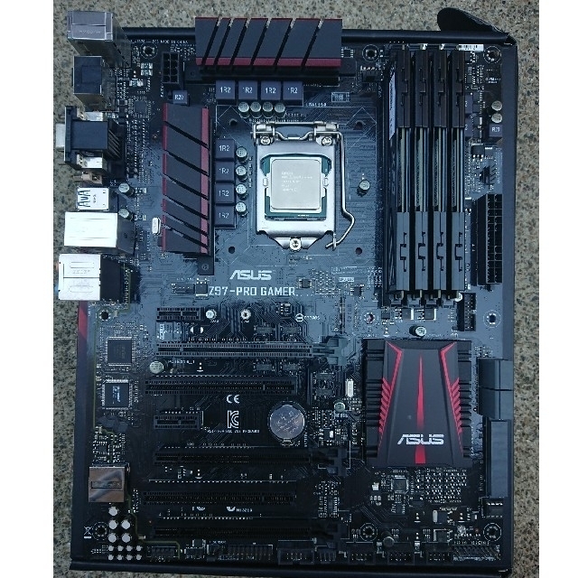 セット】Core i7 4790K Z97マザー 32GB - PCパーツ