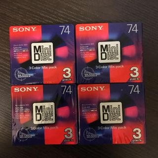 ソニー(SONY)のミニディスク mini  disc MD SONY MDW MIX 3P(その他)