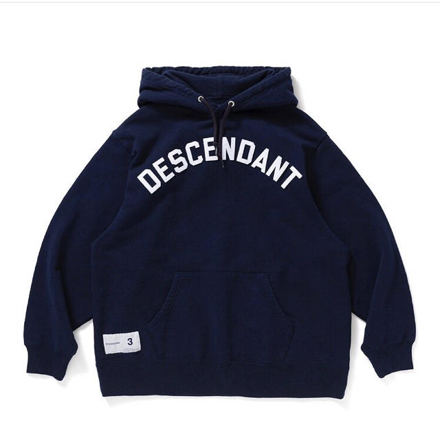 W)taps(ダブルタップス)のDescendant Hooded Sweatshirt Gray Size2 メンズのトップス(パーカー)の商品写真