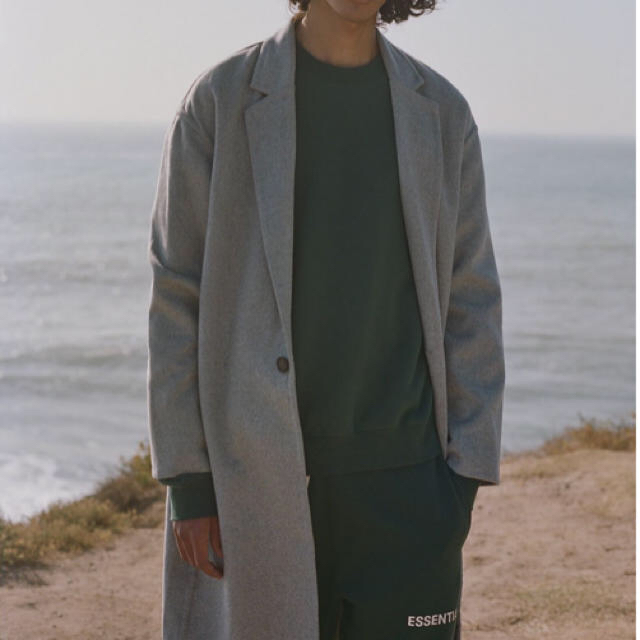 FEAR OF GOD - Мサイズ Fear Of God Essentials ウール オーバーコート