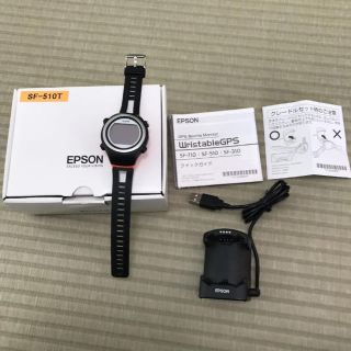 エプソン(EPSON)のGPSランニングウォッチ SF-510T(ランニング/ジョギング)