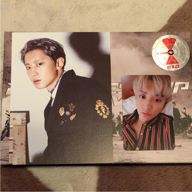 EXO(エクソ)のEXO チャニョル トレカセット エンタメ/ホビーのCD(K-POP/アジア)の商品写真