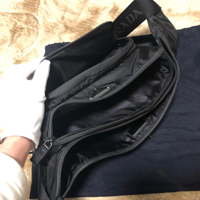 PRADA バッグ ウエストポーチ ボディバッグ 美品 男女兼用 最終値下げ