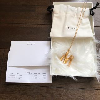 セリーヌ(celine)のセリーヌ イニシャルチャームネックレス (ネックレス)