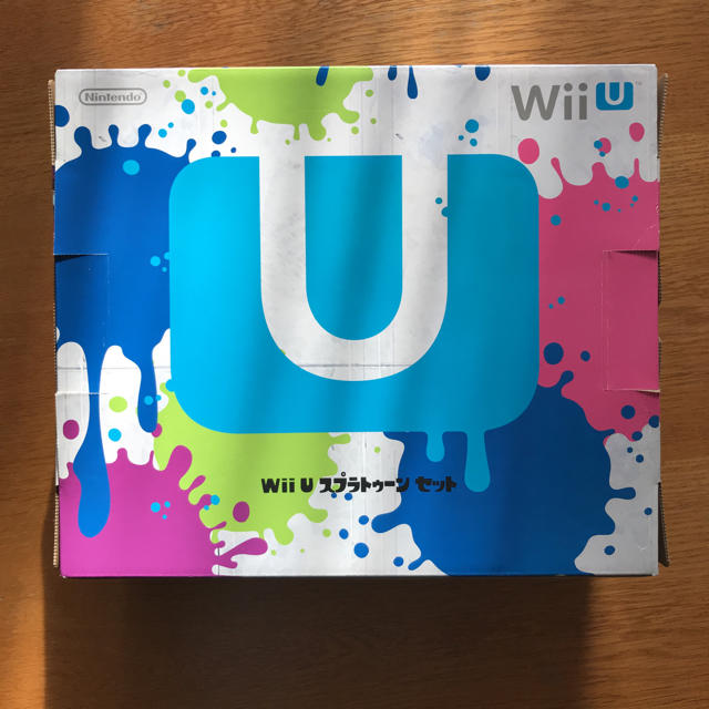 Wii U(ウィーユー)の新品未開封 Wii U スプラトゥーンセット エンタメ/ホビーのゲームソフト/ゲーム機本体(家庭用ゲーム機本体)の商品写真