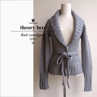 セオリー(theory)のtheory luxeニットカーディガン(カーディガン)