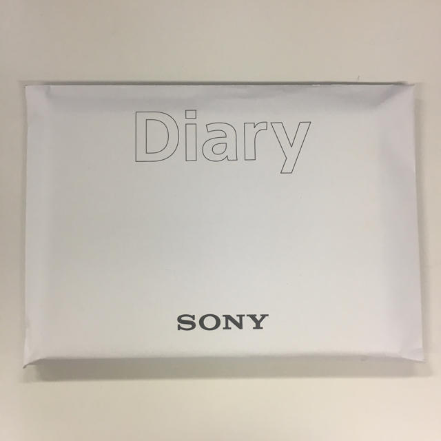 SONY(ソニー)の〈非売品？〉SONY Diary SONYのダイアリー インテリア/住まい/日用品の文房具(カレンダー/スケジュール)の商品写真