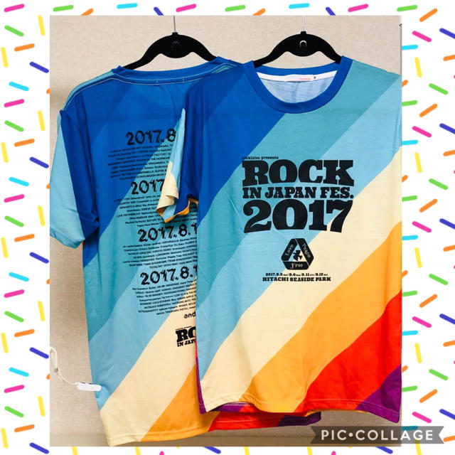 新品‼️ ROCK in JAPAN FES 2017 Tシャツ  チケットの音楽(音楽フェス)の商品写真