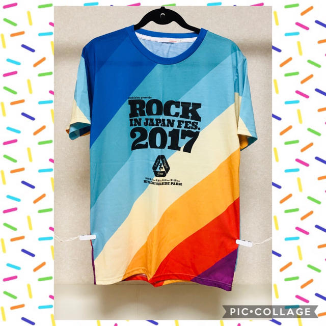 新品‼️ ROCK in JAPAN FES 2017 Tシャツ  チケットの音楽(音楽フェス)の商品写真