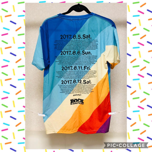 新品‼️ ROCK in JAPAN FES 2017 Tシャツ  チケットの音楽(音楽フェス)の商品写真